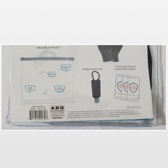 New Adult Mask & Essentials Travel Kit Acce - Picture 9 of 12